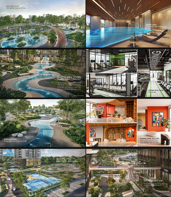 Tiện ích Greenera Southmark Tân Hoàng Minh Ngọc Hồi