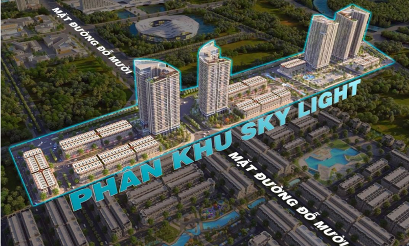 phân khu Sky Light – Hoang Huy New City Hải Phòng