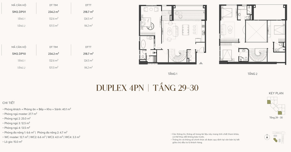 Căn hộ Duplex 4PN Greenera Southmark 486 Ngọc Hồi, Văn Điển, Thanh Trì, Hà Nội
