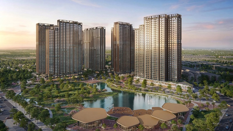 Chung cư The CityOn là khu căn hộ tại Vinhomes Ocean Park 3