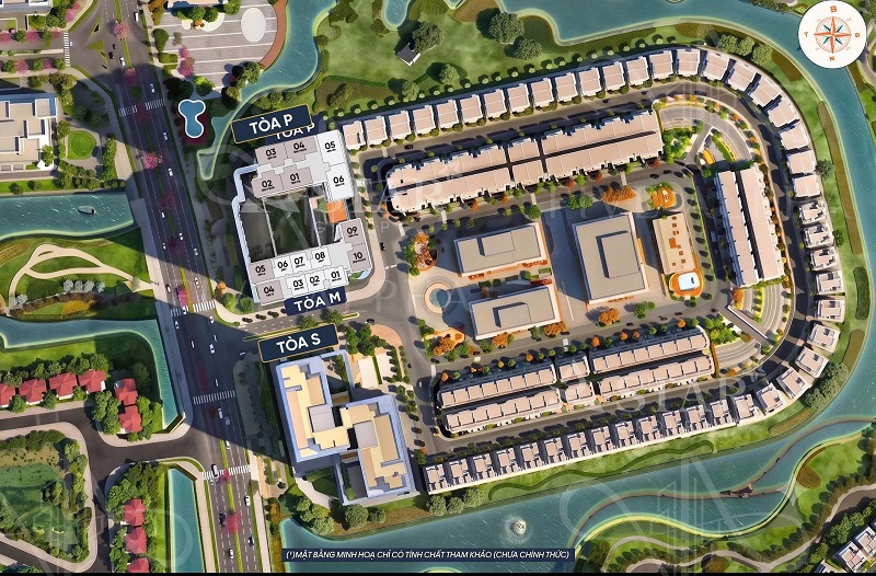 Mặt bằng Maison Privee của Capital Land
