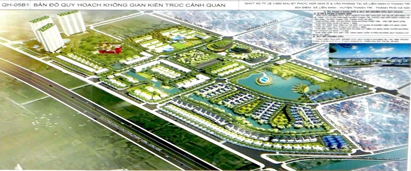Quy hoạch Khu đô thị mới Liên Ninh