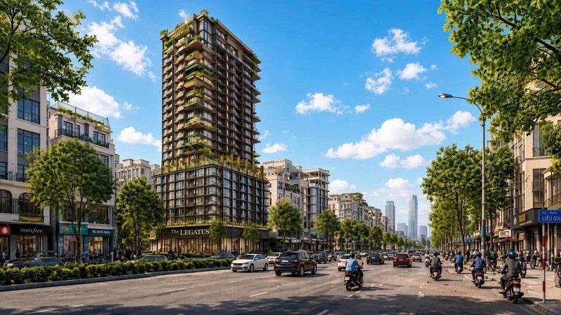 The Legatus 22 Liễu Giai Ba Đình mở bán