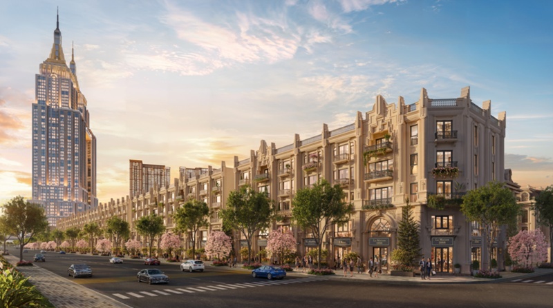 Shophouse nhà phố The InterCentral Hateco Đông Anh