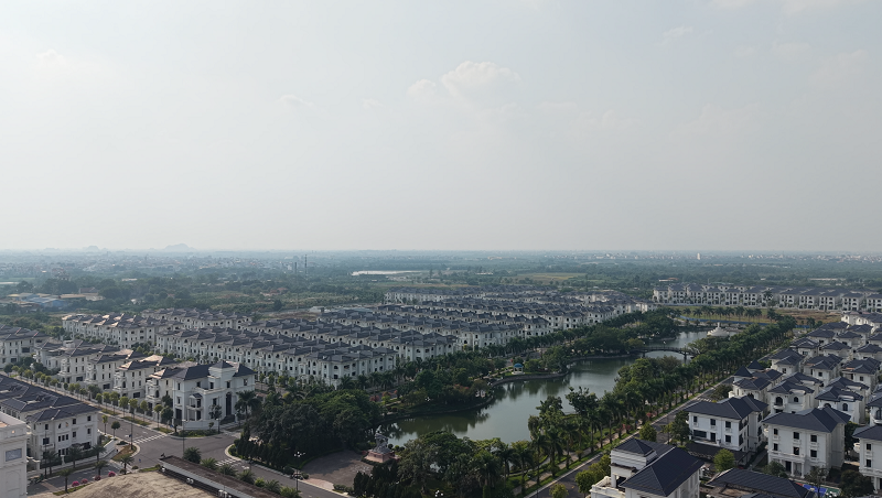 Tiến độ KĐT Vườn Cam Hoài Đức