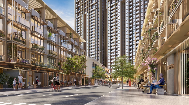 nhà liền kề Central Lakeside Tố Hữu – Taseco Land