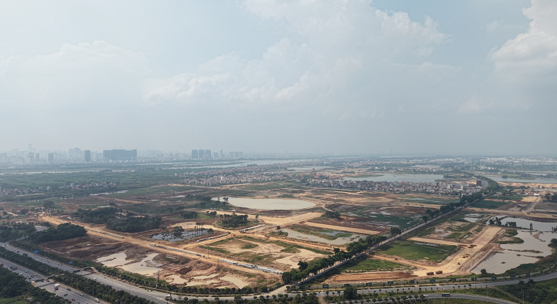 tiến độ dự án BRG Thành phố Thông minh Bắc Hà Nội (North Hanoi Smart City)